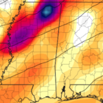 Early guidance shows low-end severe weather threat next Tuesday for South Mississippi