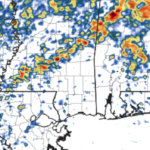 Severe weather threatens South Mississippi Sunday, then colder air invades