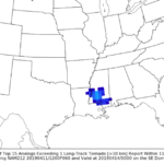 Severe weather possible Saturday night for South Mississippi