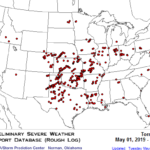 RECAP: Looking back at the two-week long severe weather onslaught with maps, explainers and chaser video