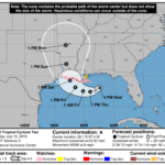 7/10/19 4PM Advisory from NHC on PTC2