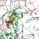 Area in the Gulf worth watching as PTC 17 drifts north from Pacific