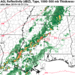 Storms return to South Mississippi Monday, severe weather possible