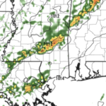 Pre-Christmas severe weather threat for Monday in South Mississippi