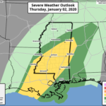 1/2/20 11AM: Brief South Mississippi weather update