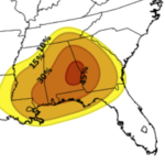 Southeast faces severe weather threat next Tuesday / Wednesday