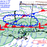 WPC monitoring flash flooding risk for Louisiana, Mississippi