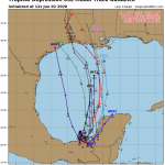 Tropical Storm Cristobal forms in Bay of Campeche