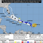 7/28/20 Tropical Update - PTC9 / Isaias organizing, moving toward Puerto Rico