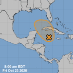 Invest95L in Caribbean now slated to move toward Gulf