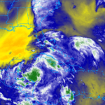 Tropical Storm Zeta churns in the Caribbean